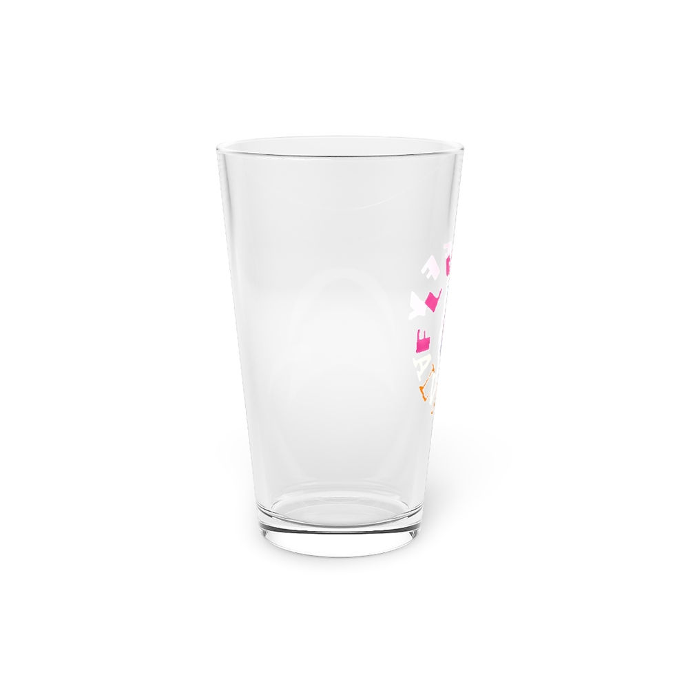 Thumbnail: Fluffy Lava Merch Exclusive Pint Glass, 16oz