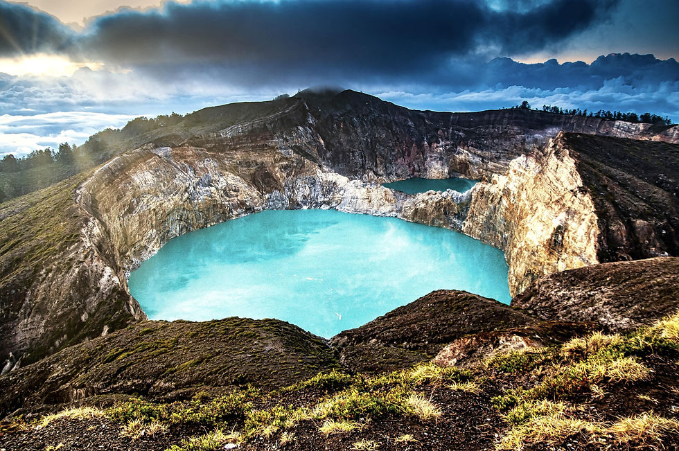 Highlights and photo locations in Flores, Indonesia: Kelimutu © 2012 Aaron Matzinger