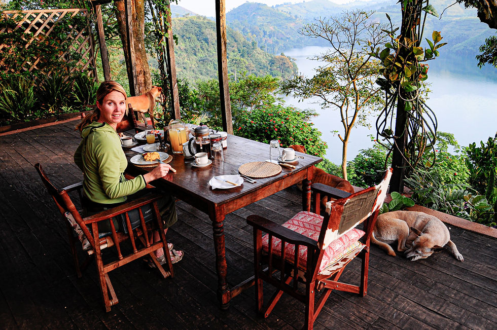 Highlights and best safari destination in Africa - Ndali Lodge, Uganda © 2021 Aaron Matzinger