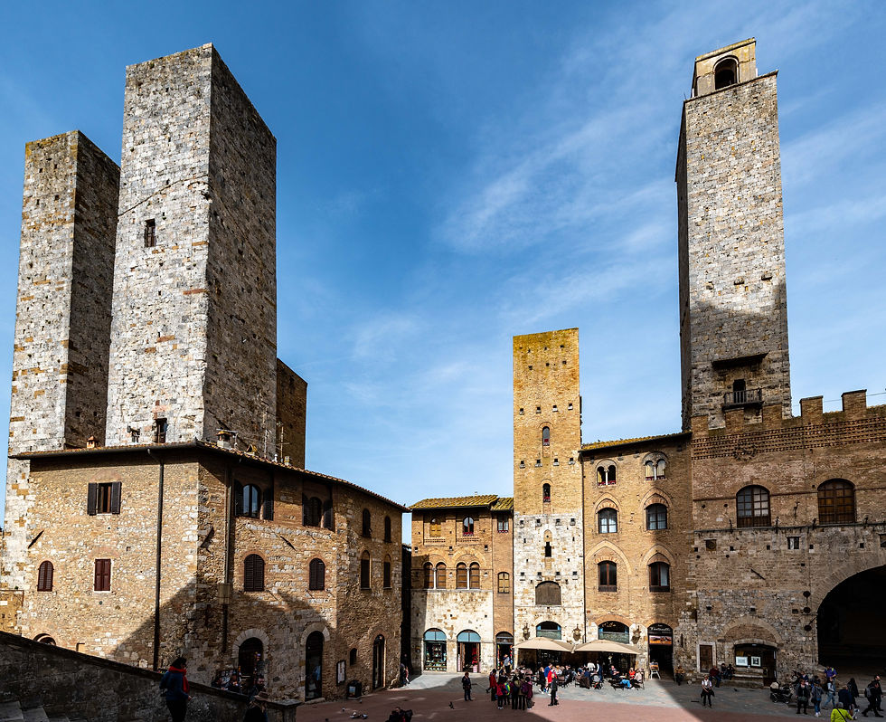Highlights and photo locations in Tuscany, Italy: San Gimignano © 2021 Aaron Matzinger