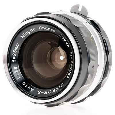 Nikon F +非Ai Nikkor-S Auto 35mm f2.8 極上品 - フィルムカメラ