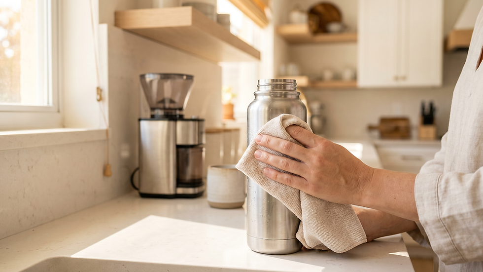 Step by step cleaning for common kitchen tools plus the mistakes that cause residue and damage. Finish with a deep clean reset option.