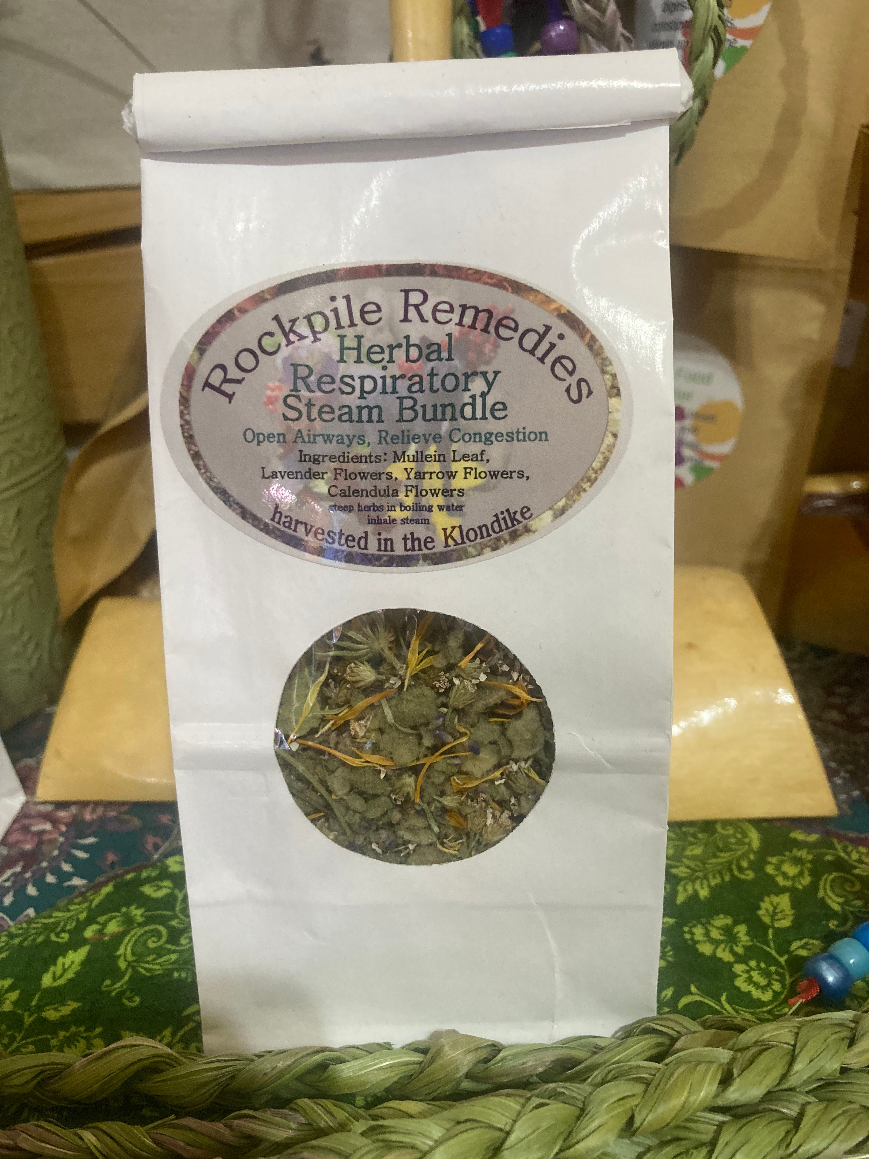 Herbal Respiratory Steam Bundle