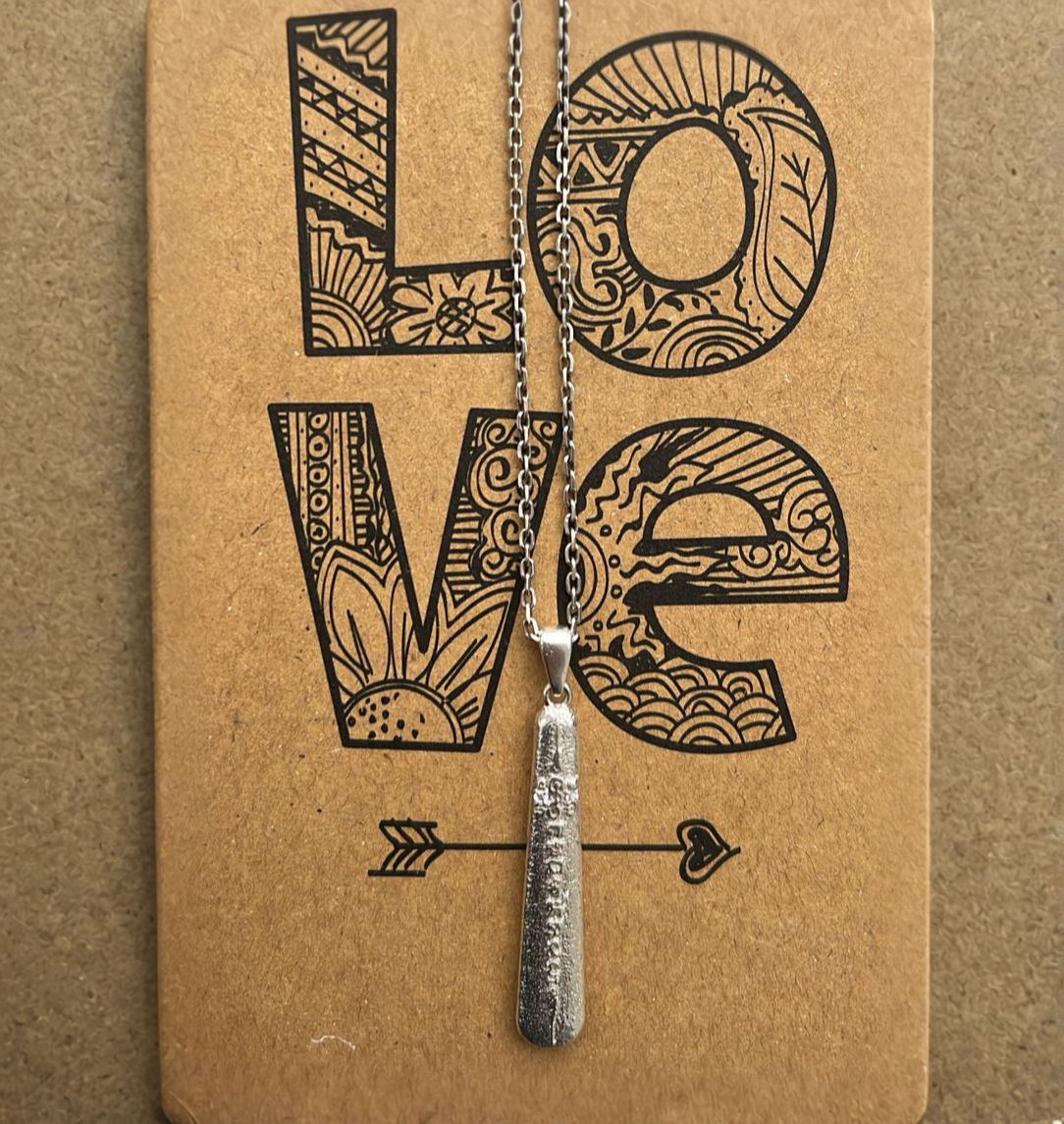 Strength Pendant in Silver