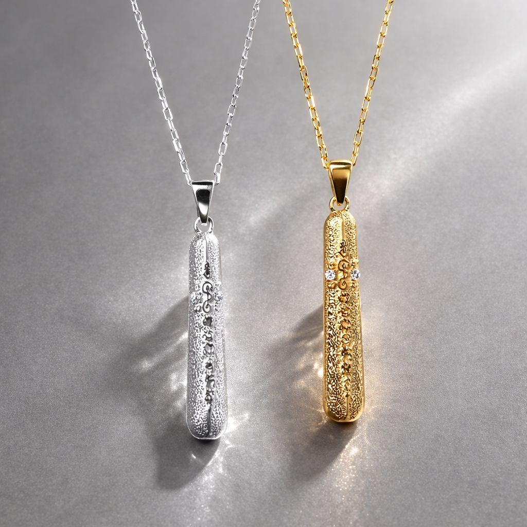 Strength Pendant in Gold