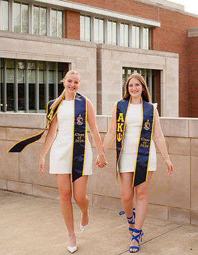 Seniors graduating from Alpha Kappa Psi