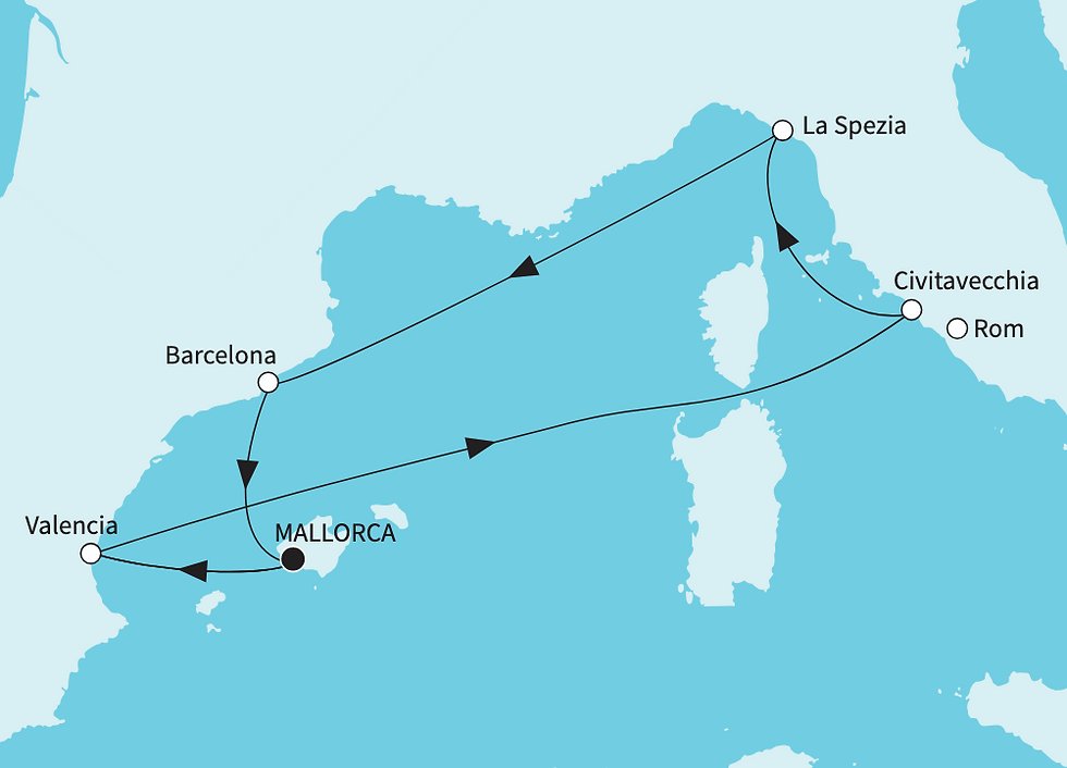 Mein Schiff 4 Festtage im westlichen Mittelmeer Weihnachten 2026