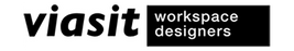 Logo der Firma viasit workspace designers für Bürogestaltung.