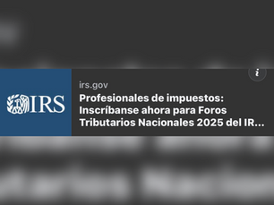 FOROS TRIBUTARIOS NACIONALES 2025 DE