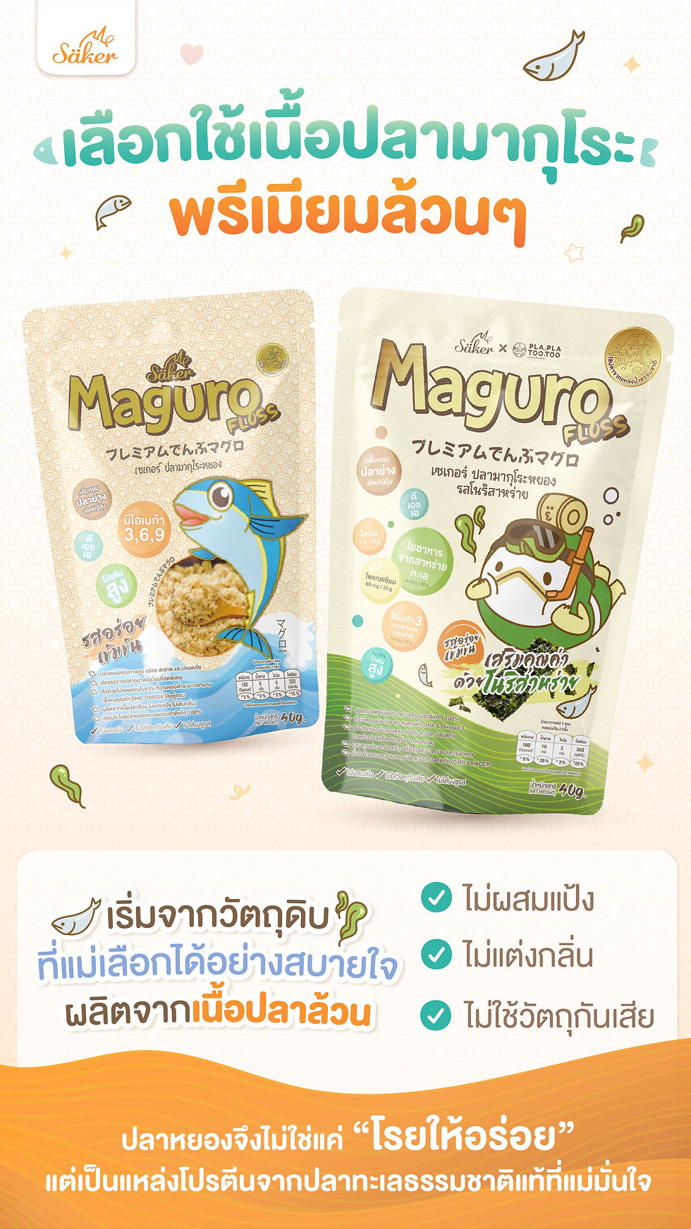 Thumbnail: Maguro Floss ปลามากุโระหยองสไตล์ญี่ปุ่น