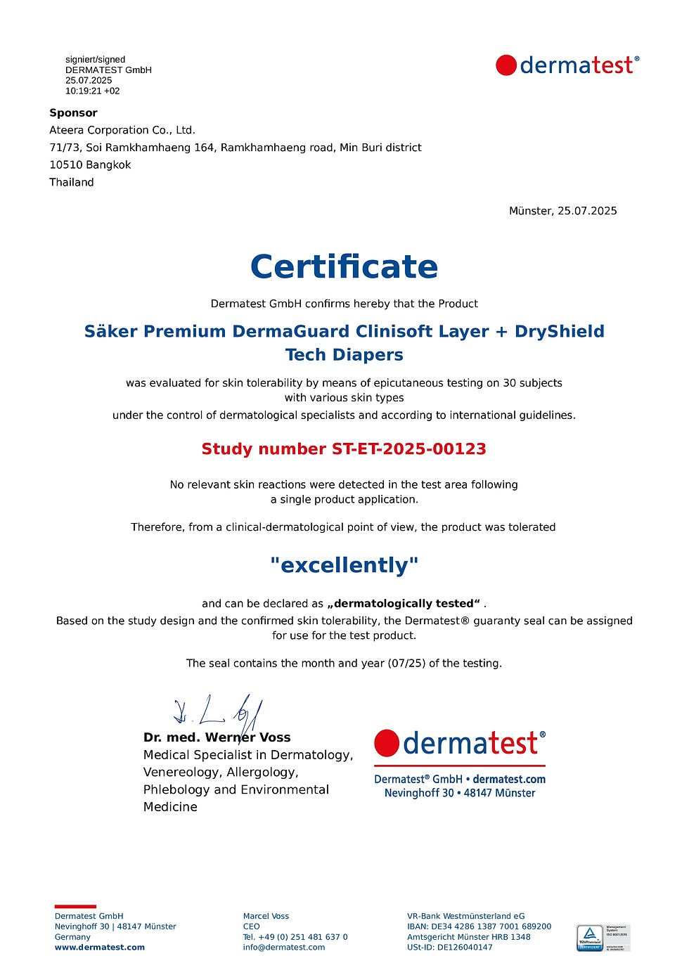 縮圖：Premium DermaGuard  Clinisoft Layer + DryShield Tech Diapers ผ้าอ้อมสำเร็จรูป