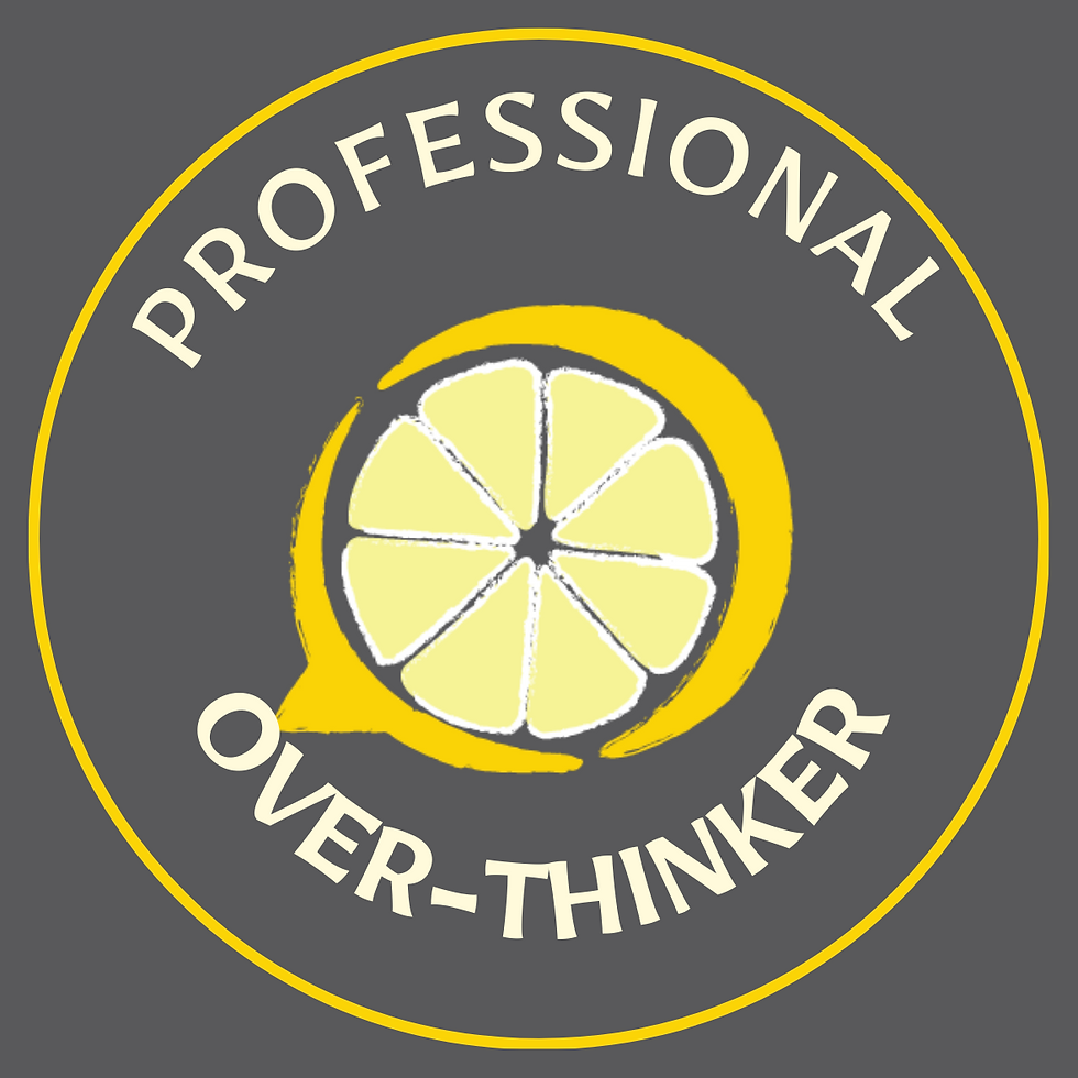 Professional Overthinker Sticker