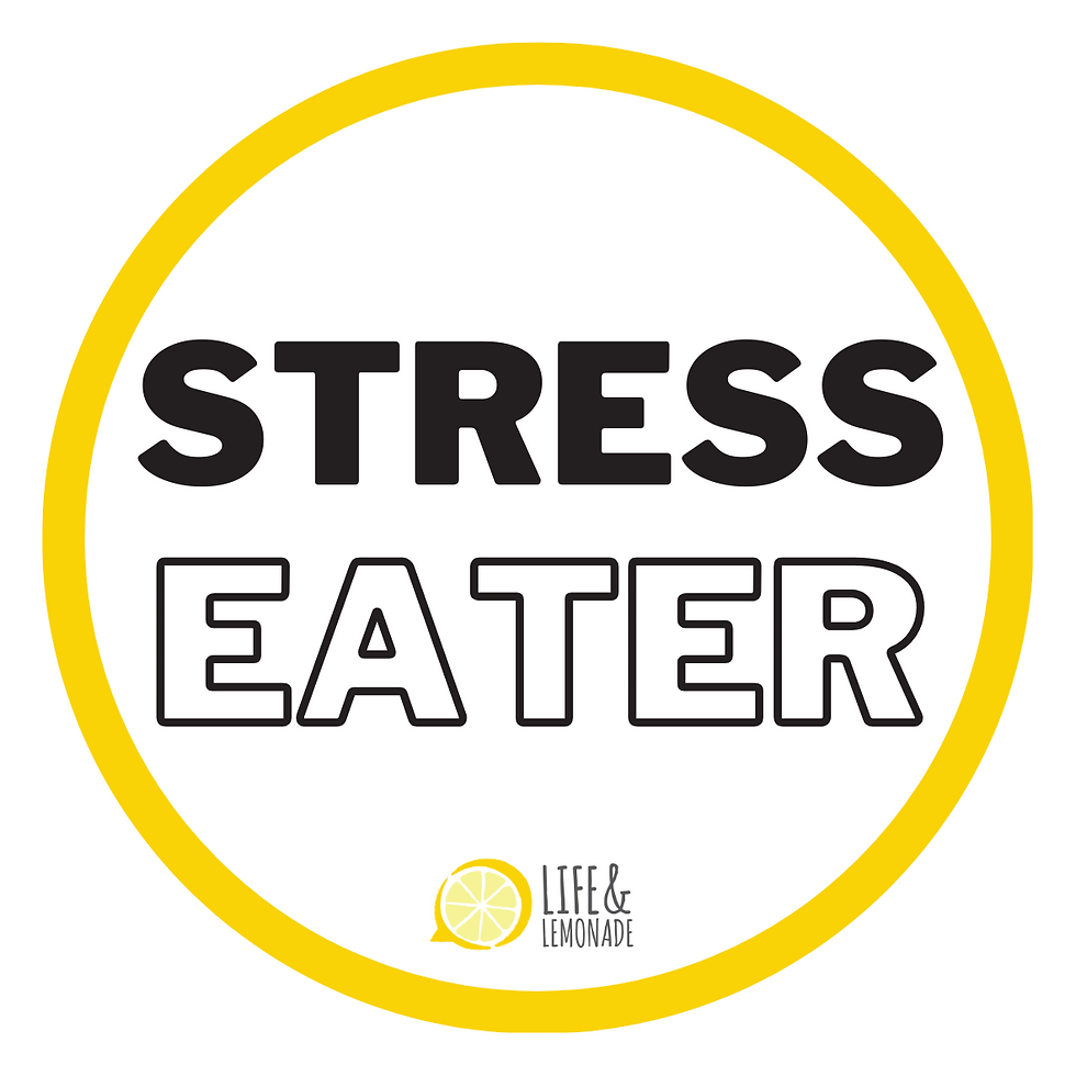Stress Eater Sticker