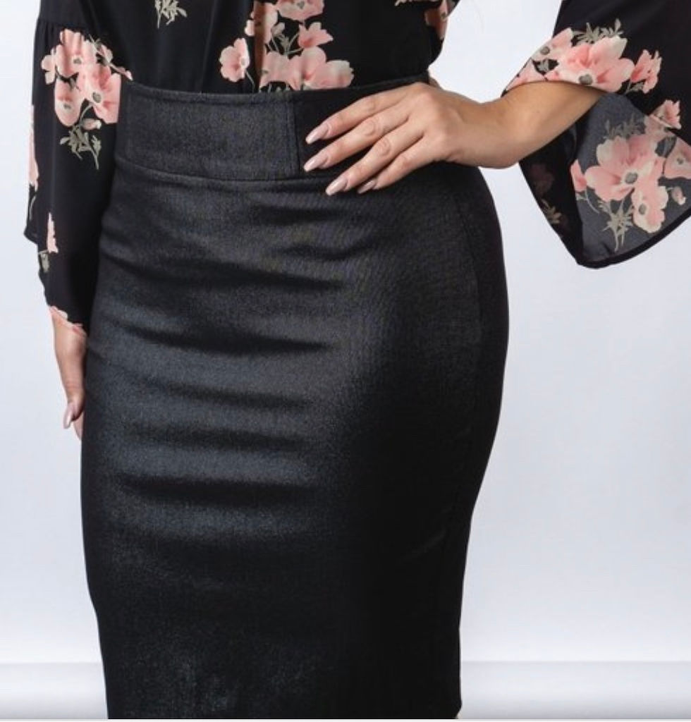 Thumbnail: Plus Shinny Skirt