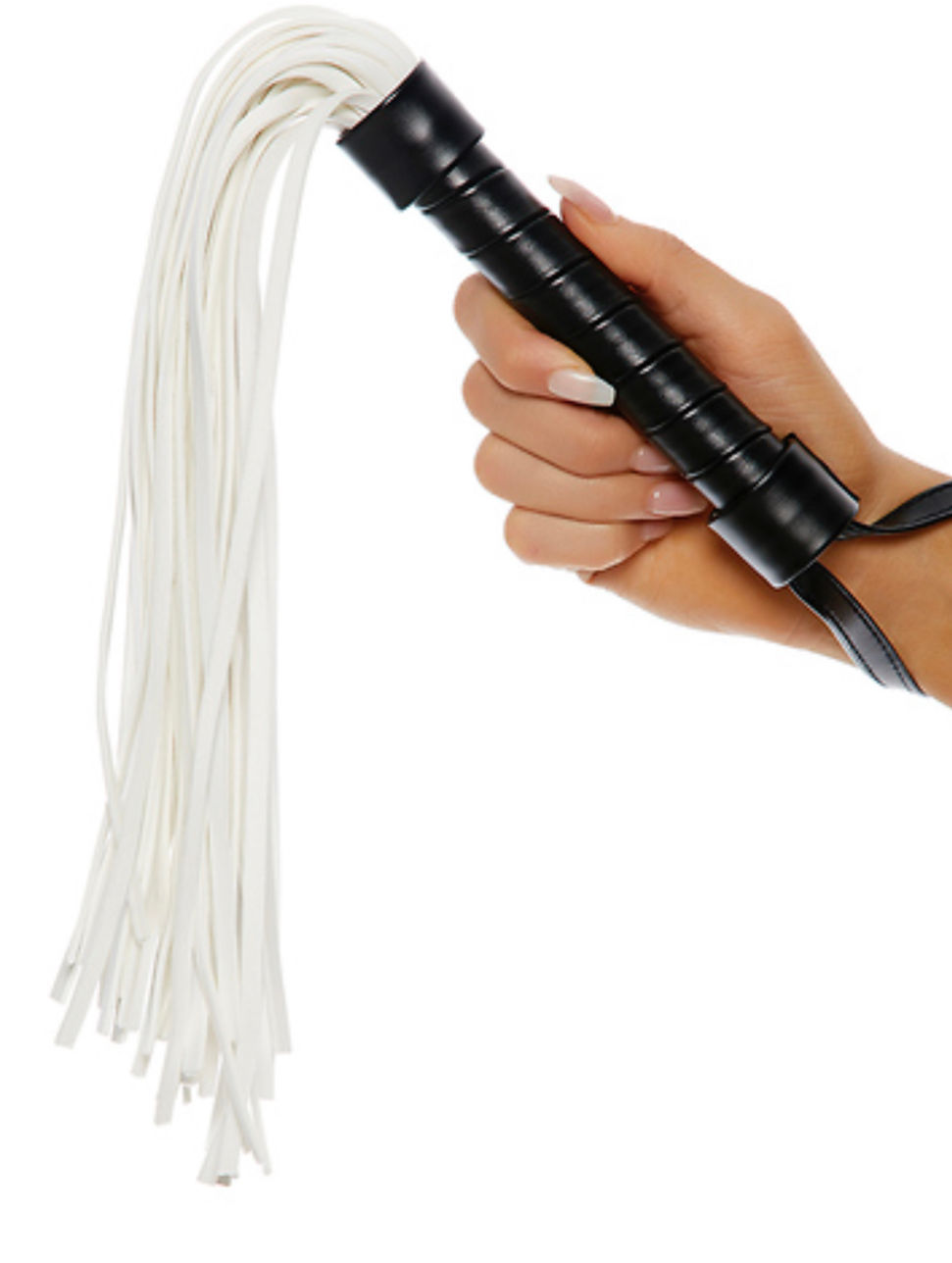 Woman's hand holding item.