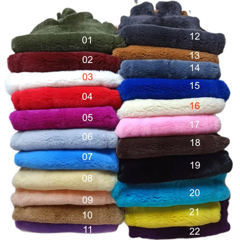 Colorful Rabbit Fur, REX Rabbit Fur Colorful, Craft Rabbit Furs