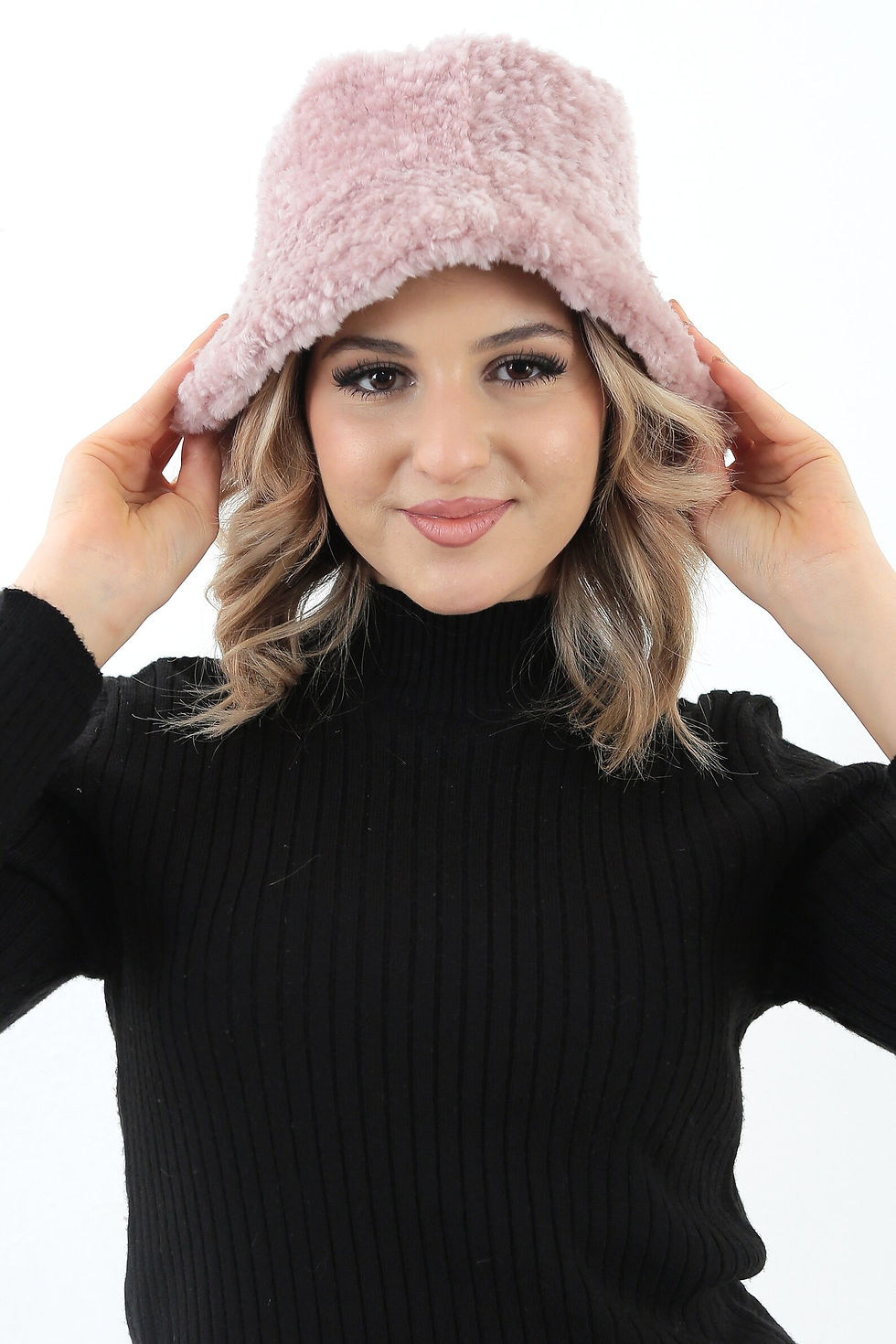 섬네일: Sheepskin Fur Women's Hat
