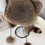 Thumbnail: Genuine Raccoon Fur Hat, Trapper Style Hat, Real Raccoon Fur