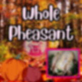 whole pheasant