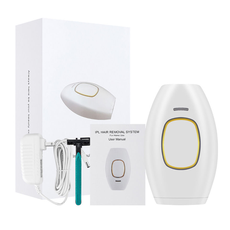 Thumbnail: DERMALUXE IPL - laser hair removal device for home use.