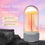 Miniatura: Luminaria Agua Viva Led Colorido E Caixinha De Som — Roxo