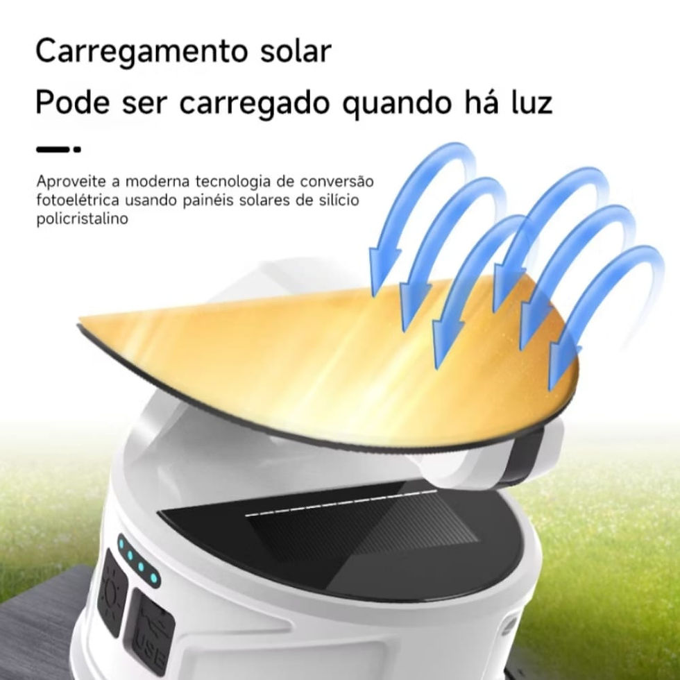 Miniatura: Lanterna de Emergência, Power Bank e Design Portátil - Ideal para Camping