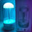 Miniatura: Luminaria Agua Viva Led Colorido E Caixinha De Som — Roxo