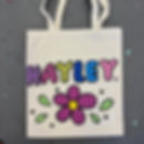 School Hols - Paint your own Tote Bag