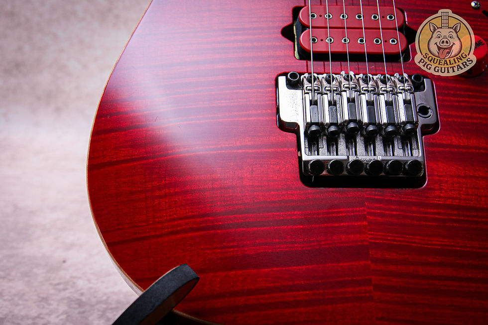 Thumbnail: IBANEZ MIJ J Custom RG Series RG8670 "Deep Red + Ebony" (2004)