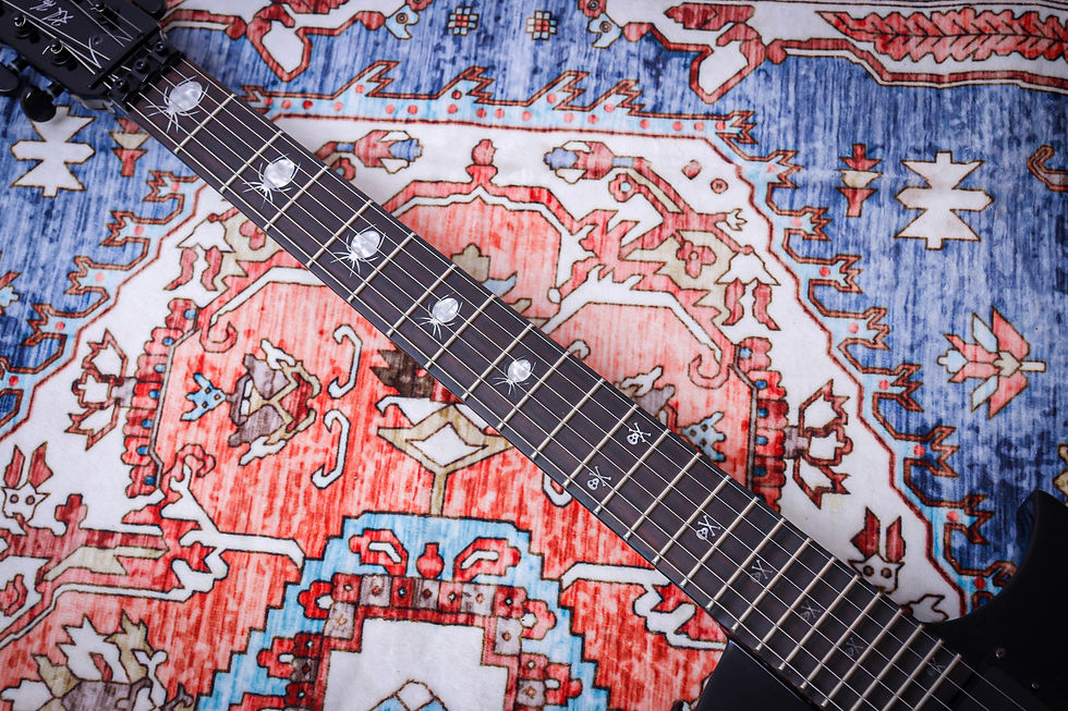 Thumbnail: ESP MIK LTD KH-3 Kirk Hammett Signature Spider "Black + Rosewood" (2024)