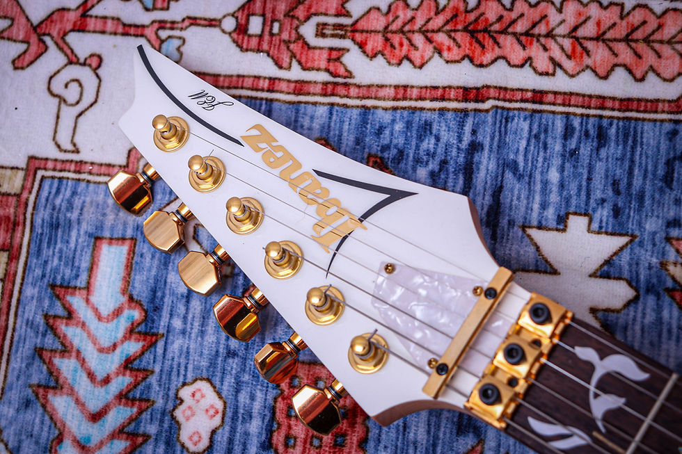 Thumbnail: IBANEZ MIJ JEM7V-WH Steve Vai Signature "White + Rosewood" (2007)