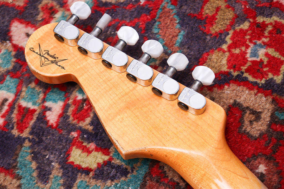 Thumbnail: FENDER USA Custom Shop 1961 Heavy Relic Stratocaster "Shell Pink + Rosewood"