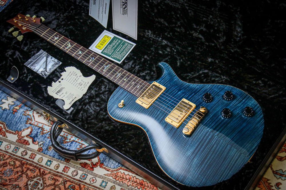 PRS USA Paul Reed Smith Singlecut Artist Package "Whale Blue + Rosewood" (2000)