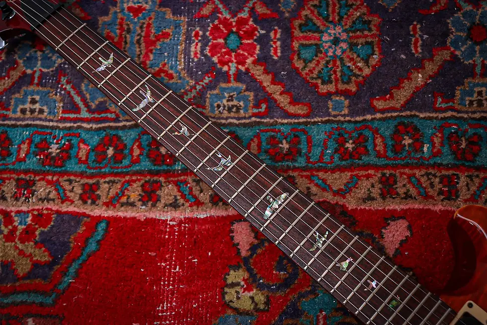 Thumbnail: PRS USA Paul Reed Smith Custom 24 10 top "Cherry Sunburst + Rosewood" (1997)