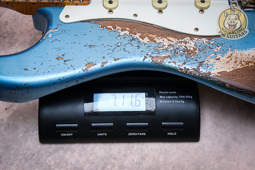 Thumbnail: FENDER USA Custom Shop Ltd Red Hot Stratocaster Super Hvy Relic "Lake Placid"