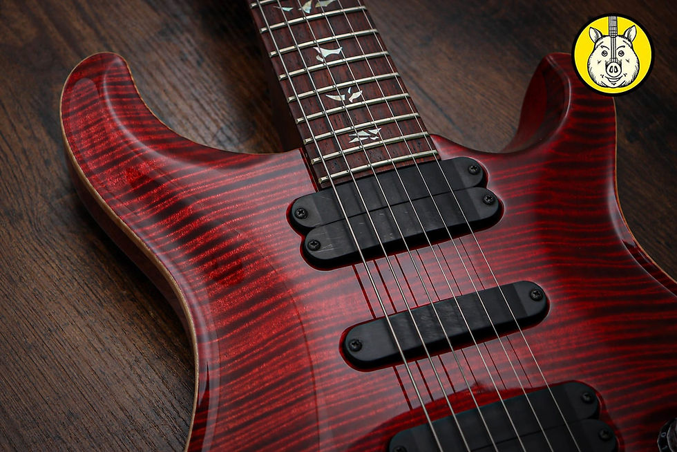 Thumbnail: PRS USA Paul Reed Smith 513 *Solid Rosewood Neck "Black Cherry" (2005)