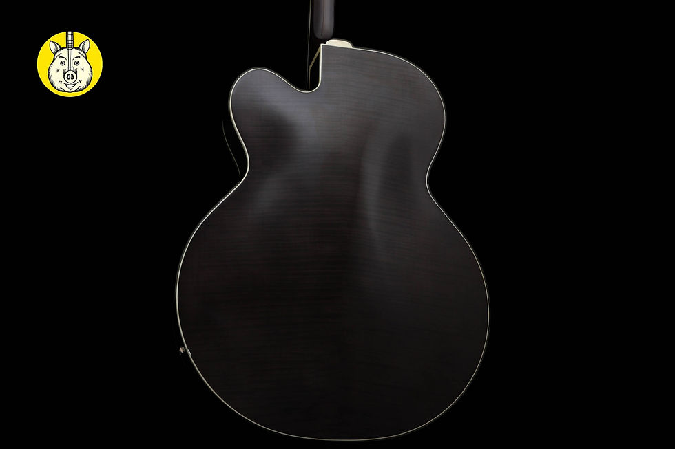 Thumbnail: Gretsch MIJ Brian Setzer Signature Hot Rod G6120T-HR "Tuxedo Black + Rosewood"