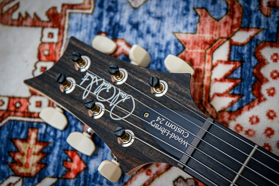 Thumbnail: PRS USA Paul Reed Smith Custom 24 Wood Library "Natural + Ebony" (2024)