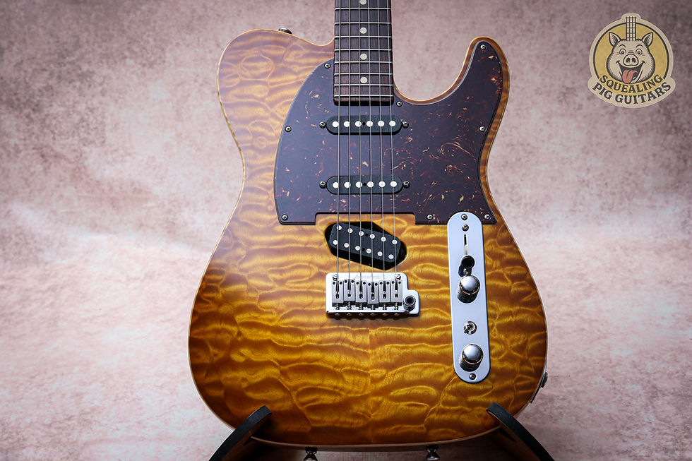 Thumbnail: TOM ANDERSON USA Hollow Drop T Classic Quilt "Tobacco Fade + Rosewood" (2012)