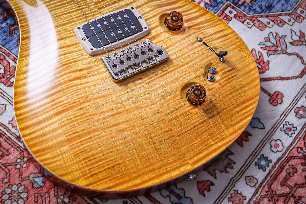 Thumbnail: PRS USA Paul Reed Smith 408 Maple Top "Santana Yellow" (2017)