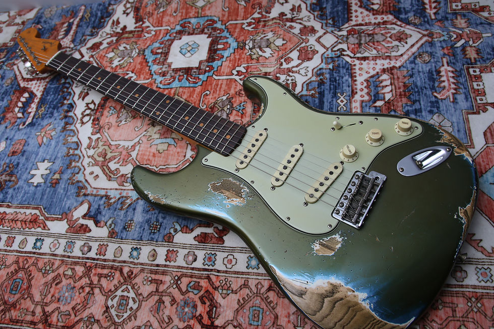 Thumbnail: FENDER USA Masterbuilt 62 Reissue Ltd. Stratocaster Hvy Relic *Andy Hicks