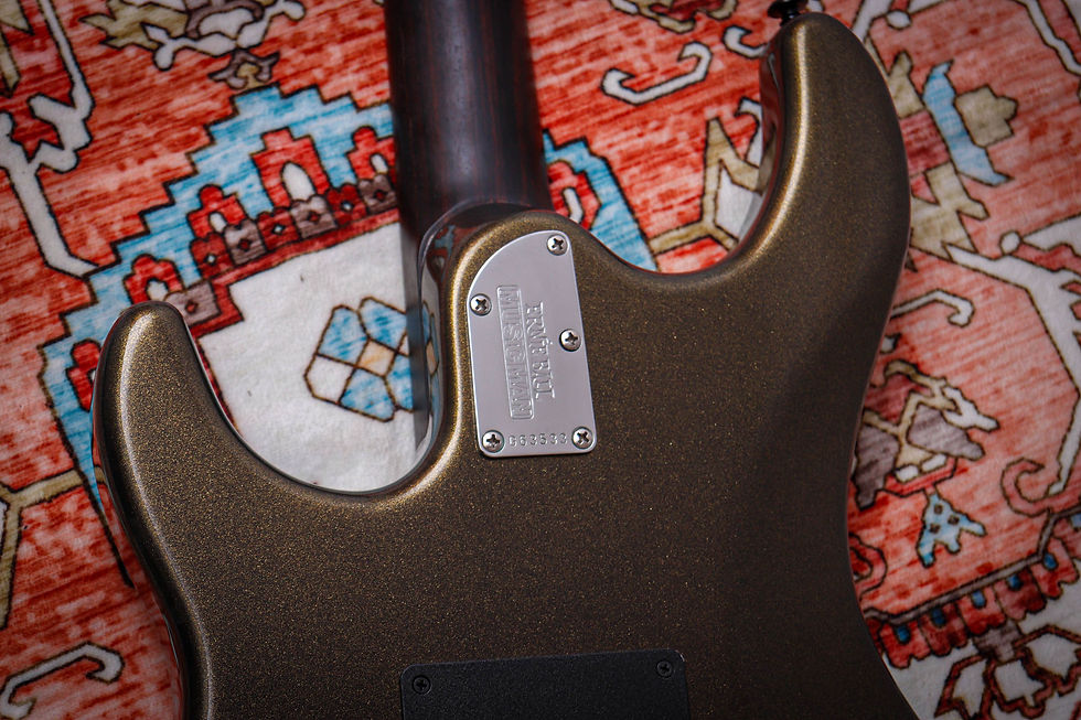 Thumbnail: ERNIE BALL USA Music Man Signature Luke 3 HH " Olive Gold + Rosewood" (2012)