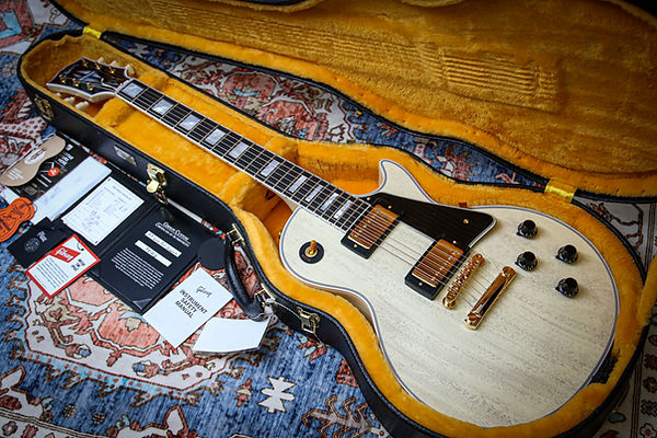 GIBSON USA Custom Shop M2M '57 Les Paul Custom "TV White" (2025)