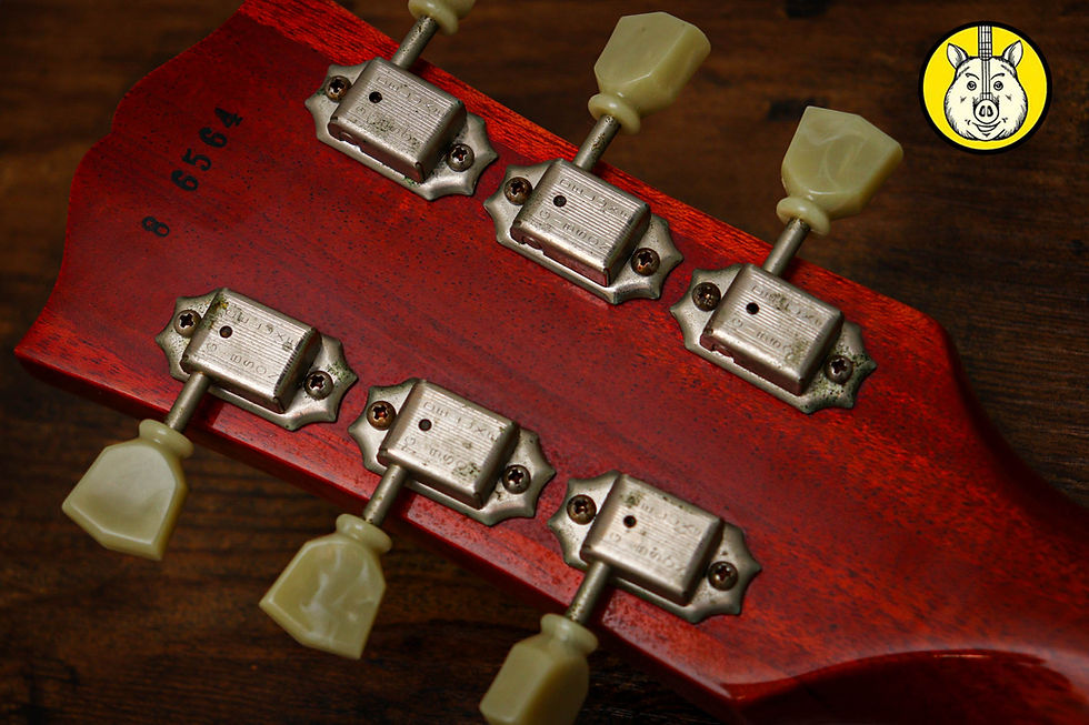 Thumbnail: GIBSON USA Custom Shop 1958 VOS Reissue Les Paul Standard "Iced Tea Burst