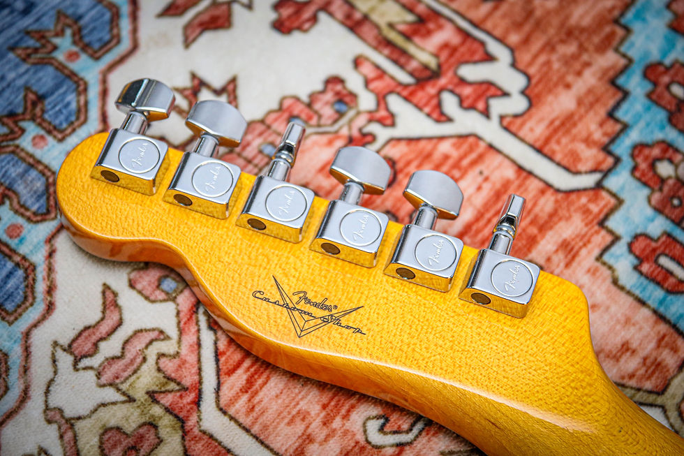 Thumbnail: FENDER USA Custom Shop W-25 Dual Stack HS Telecaster Relic "3TSB Sparkle" (2025)