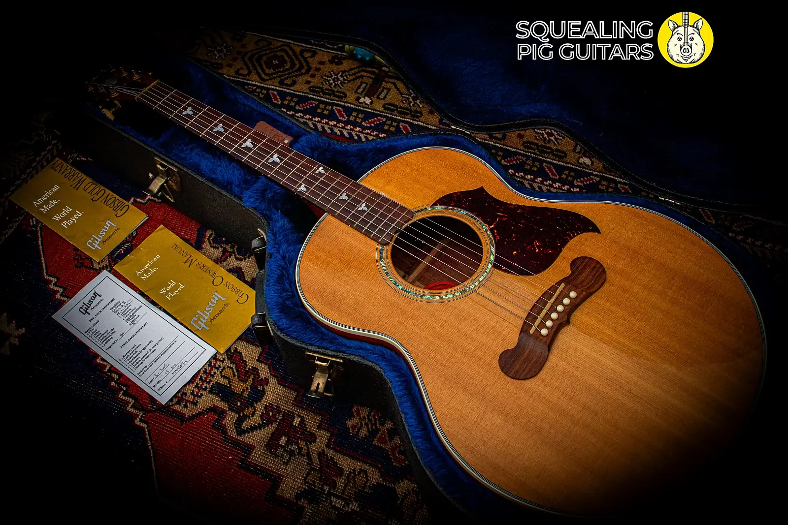 GIBSON USA Electro Acoustic L-130 Auditorium "Natural + Rosewood" (2005)
