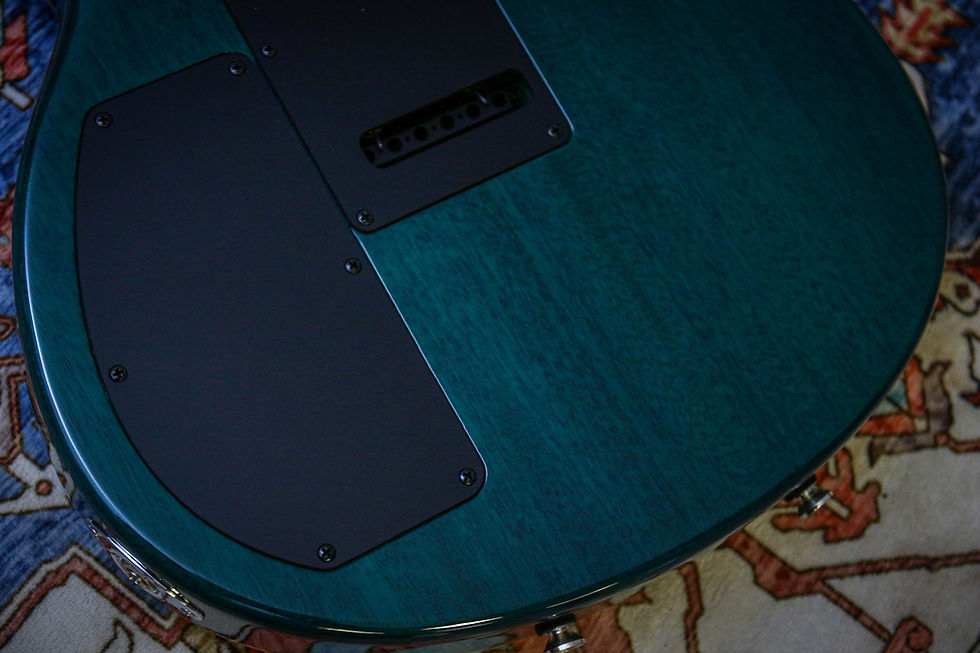 Thumbnail: TOM ANDERSON USA Carved Top Bobcat "Bora Bora Burst + Rosewood" (2020)