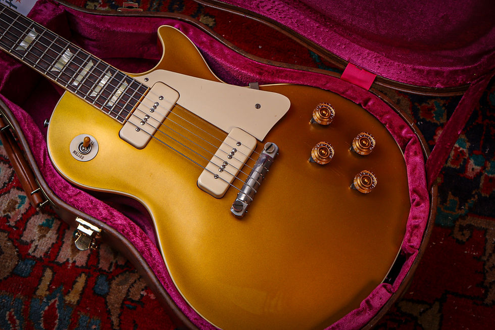 Thumbnail: GIBSON USA Custom Shop Les Paul 1954 VOS Reissue Les Paul "Gold + Rosewood"