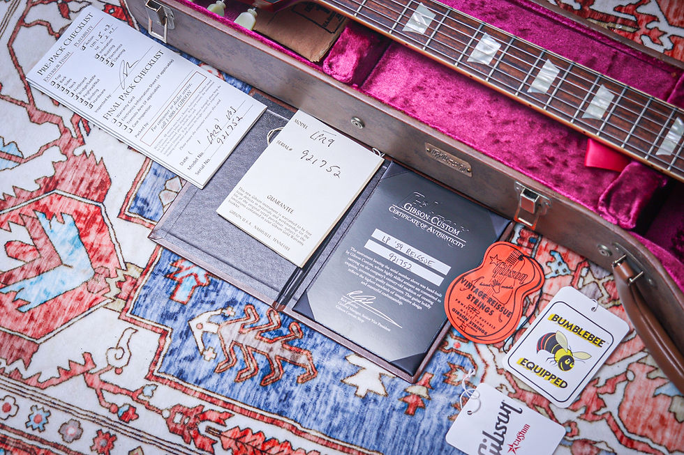 Thumbnail: GIBSON USA Custom Shop '59 Les Paul Standard Reissue "Aged Cherry Burst" (2012)
