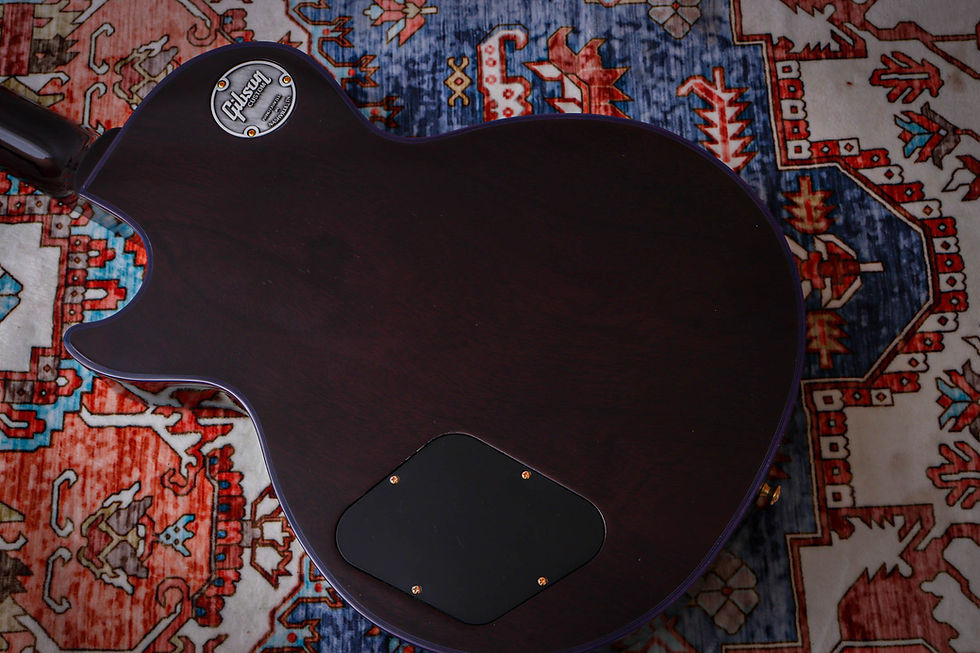 Thumbnail: GIBSON USA Custom Shop M2M Les Paul Widow "Purple + Ebony" (2024) @